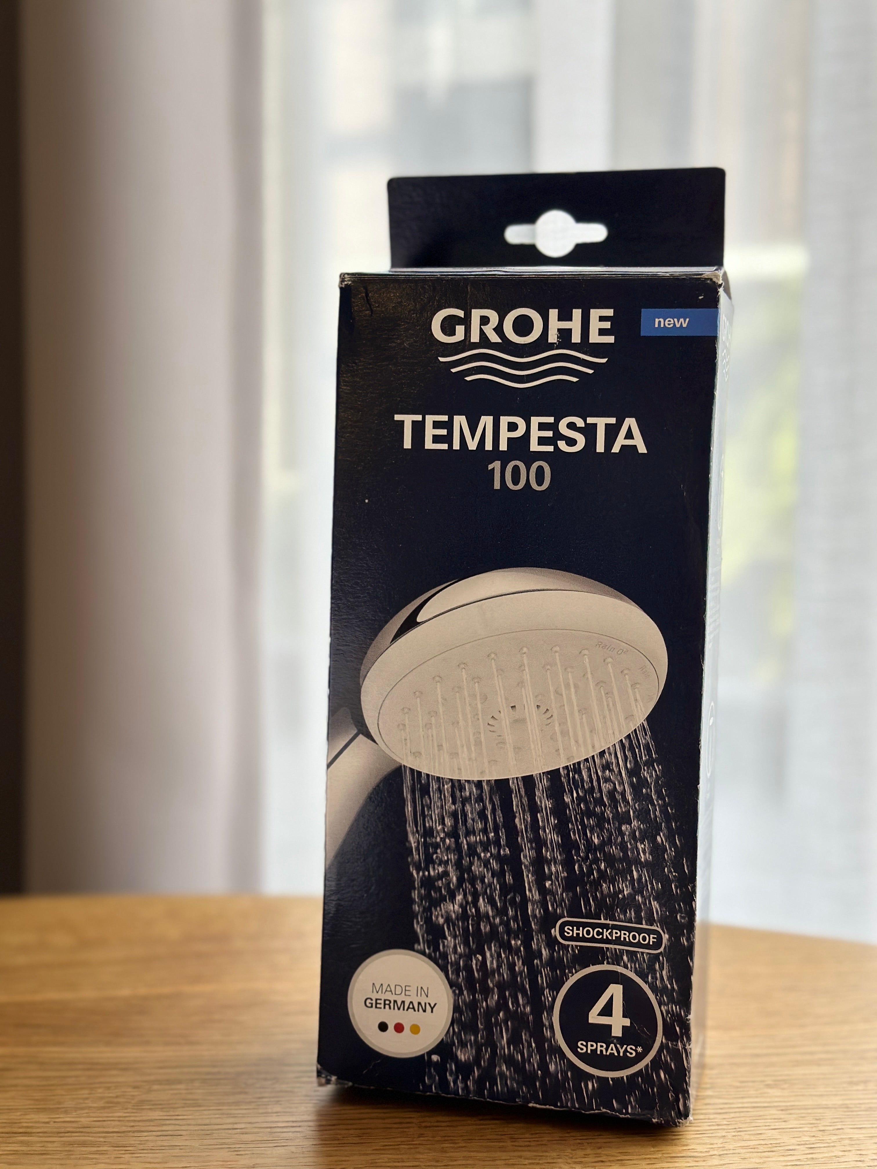 Grohe Tempesta 100 4段蓮蓬頭｜現貨