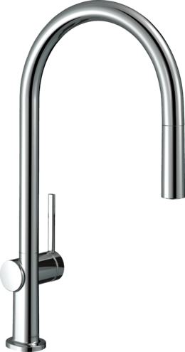 Hansgrohe Talis M54 210 伸縮廚房水龍頭亮鉻